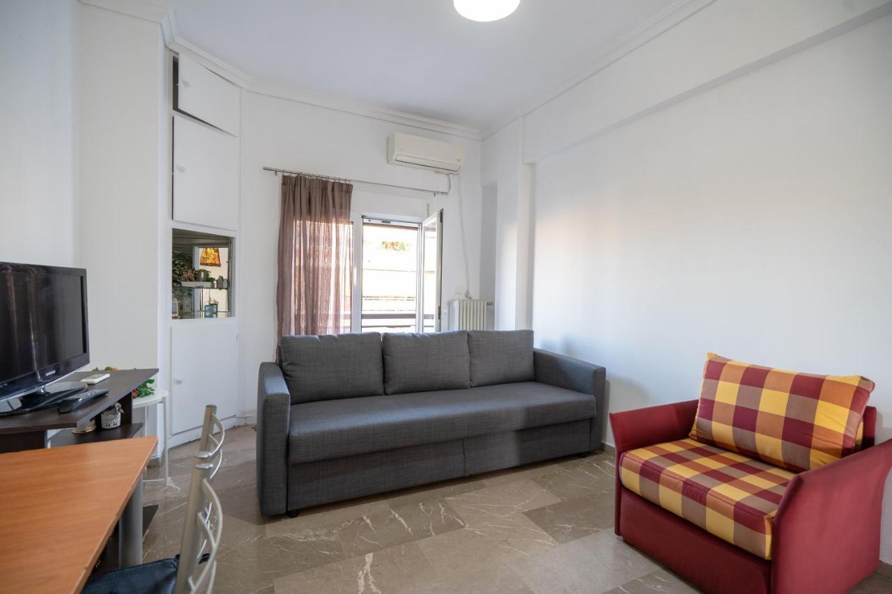 Dimotiko Theatro Metro St. 1 Bedroom 4 Pers. Flat Piraeus Exterior photo