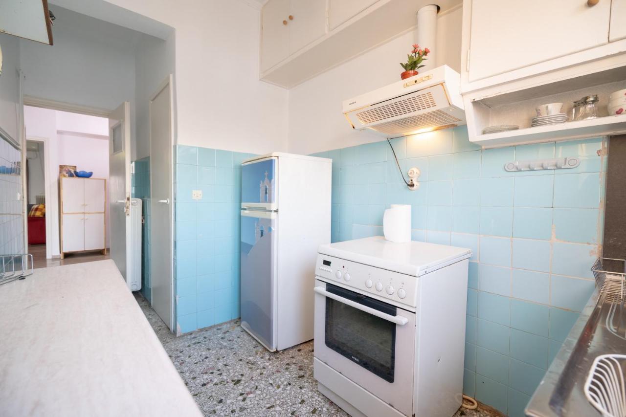 Dimotiko Theatro Metro St. 1 Bedroom 4 Pers. Flat Piraeus Exterior photo