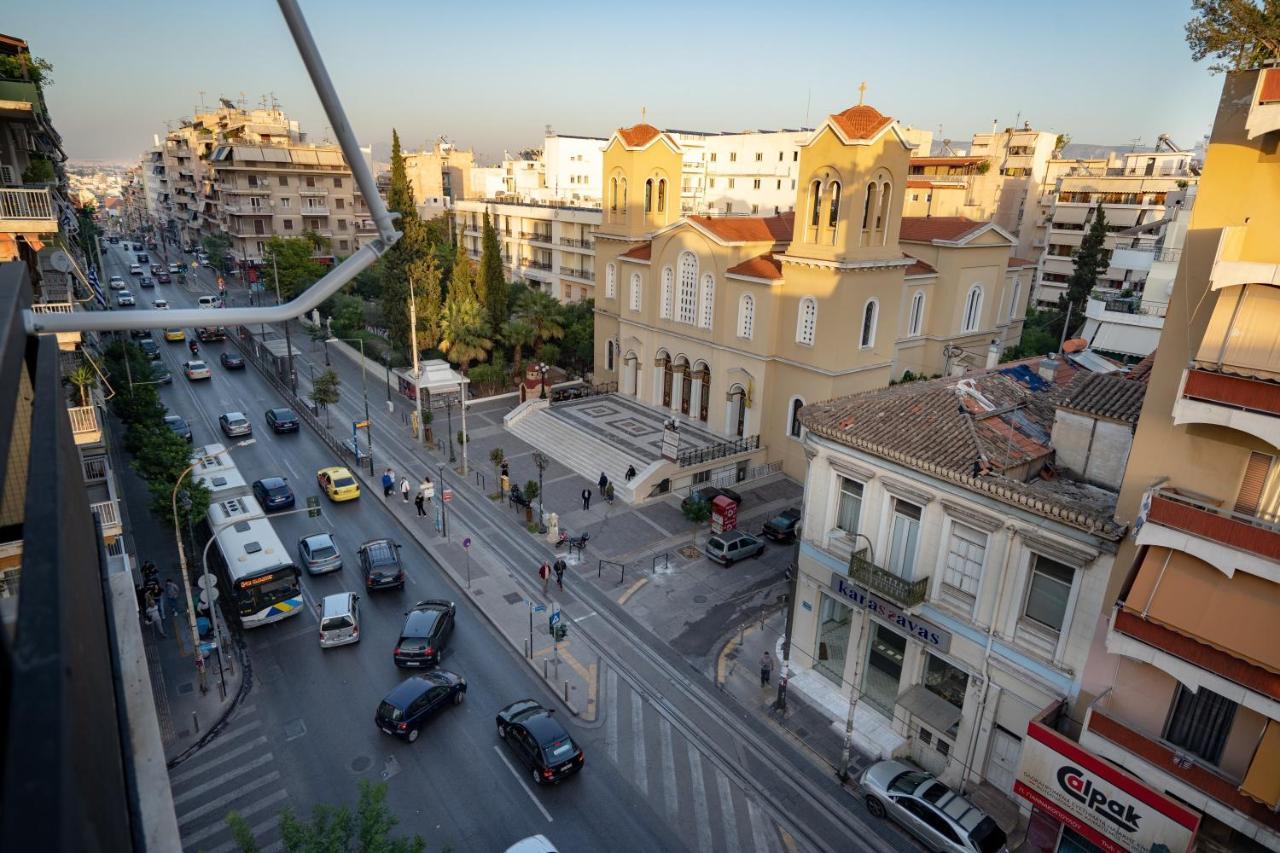 Dimotiko Theatro Metro St. 1 Bedroom 4 Pers. Flat Piraeus Exterior photo